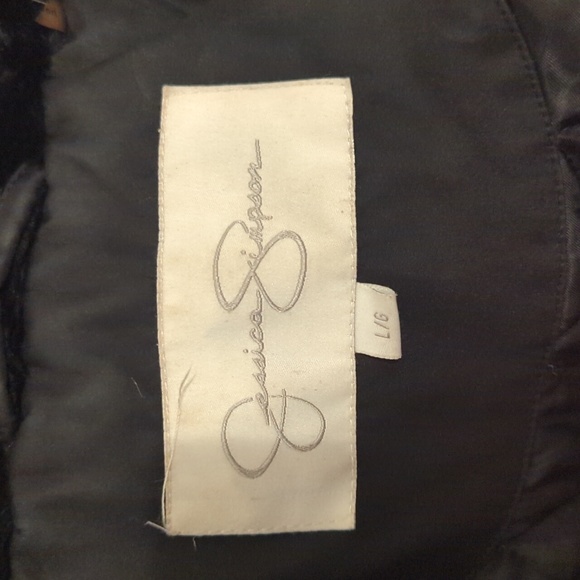 Jessica Simpson Jacket Womens Large Gorpcore Winter Coldweather Preppy Boho - Picture 7 of 7